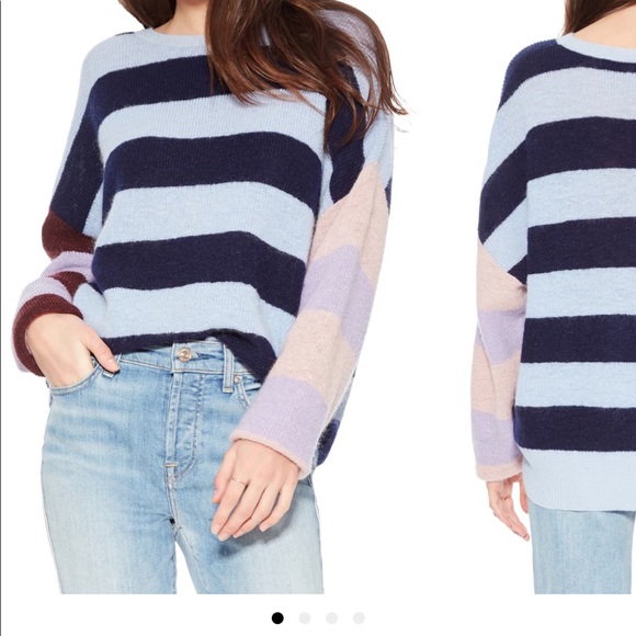 Parker Mila block color sweater - Picture 1 of 9